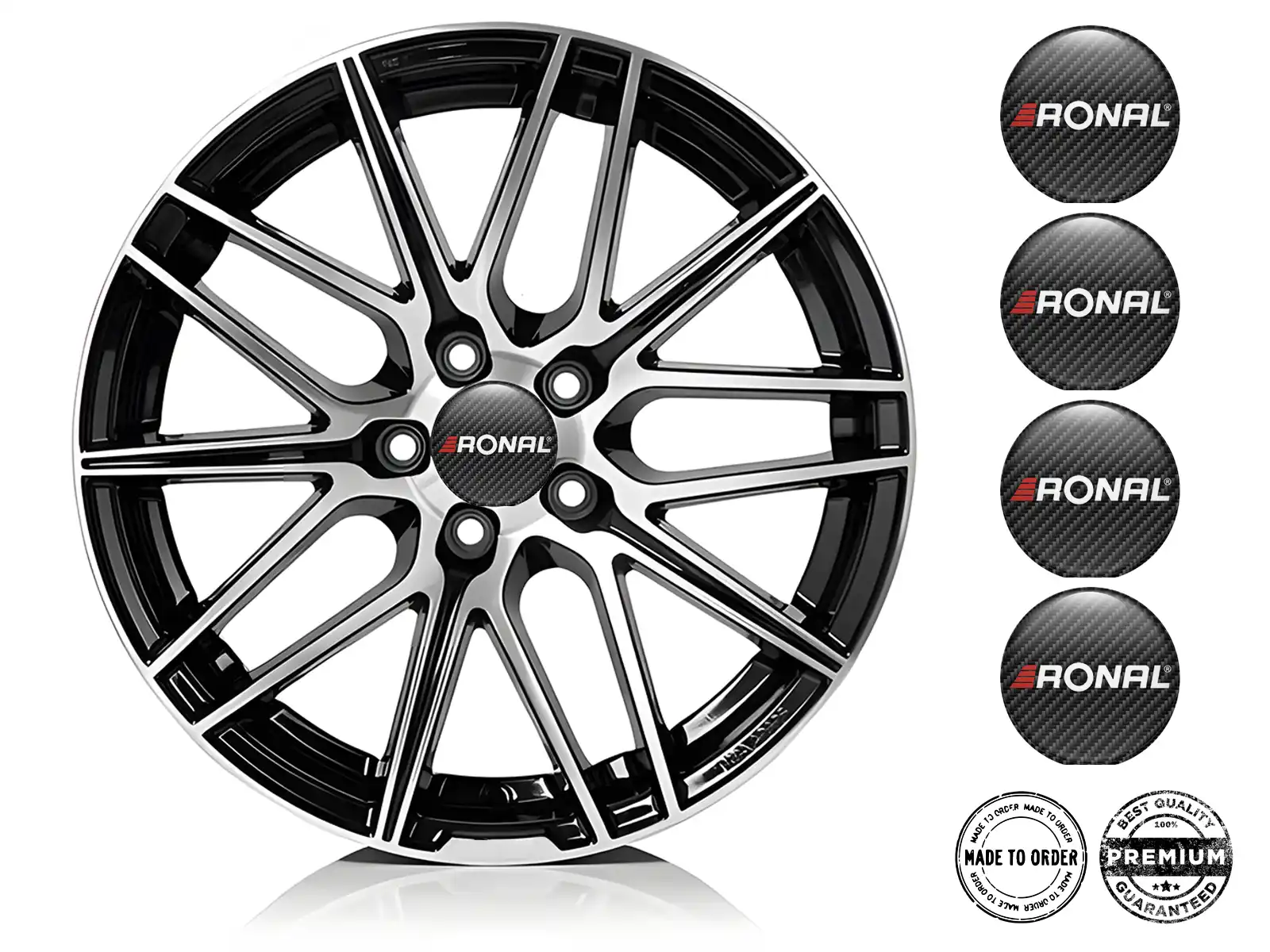 Ronal Felgendekor Stil Premium-Dome-Ausgabe